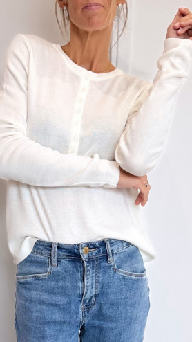 PULL AMINE BLANC PULL AMINE BLANC