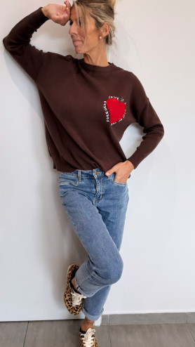 PULL AGNÈS COEUR PULL AGNÈS COEUR