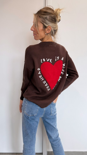 PULL AGNÈS COEUR PULL AGNÈS COEUR