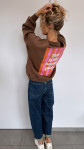 SWEAT CLARYSSE CHOCOLAT