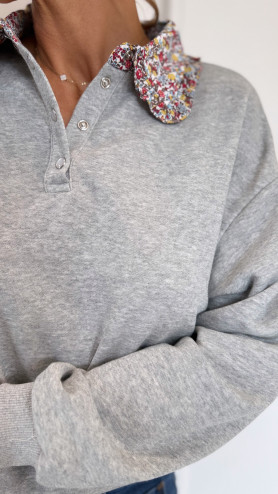 SWEAT LIBI GRIS