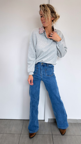 SWEAT LIBI GRIS