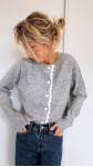 PULL LOUISETTE GRIS