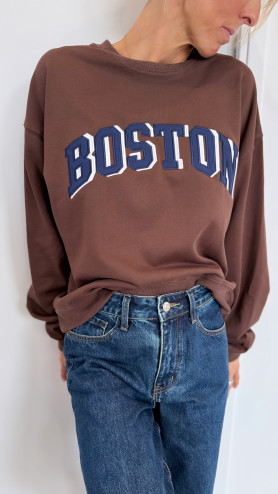 SWEAT BOSTON CHOCOLAT