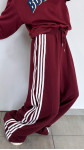 PANTALON JOGGING BORDEAUX