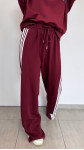 PANTALON JOGGING BORDEAUX