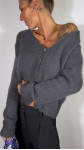 GILET SOLIA GRIS