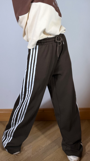PANTALON JOGGING MARRON