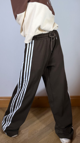 PANTALON JOGGING MARRON