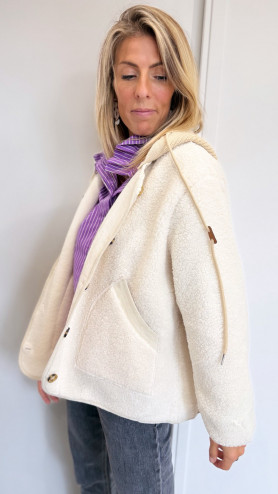 VESTE AUTOMNE CAPUCHE
