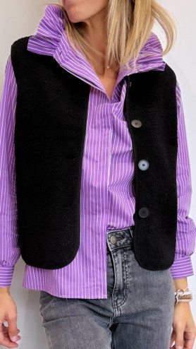 GILET BETTY NOIR
