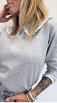 SWEAT CLAUDIA GRIS