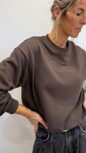 SWEAT ICONIC CHOCO