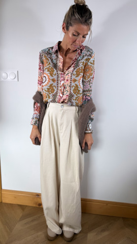 CHEMISE REGANE ROSE