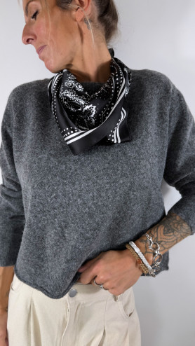 PULL JULIANNE GRIS PULL JULIANNE GRIS