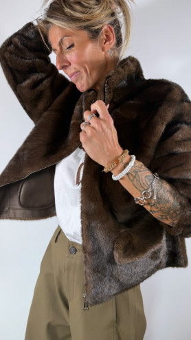VESTE ANDRÉA FOURRURE
