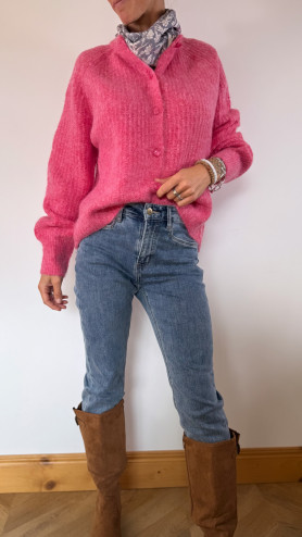 GILET NINA VIOLET GILET NINA VIOLET