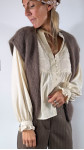 GILET CALLA MOHAIR