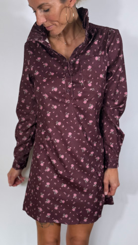 ROBE AUTOMNE BURGUNDY ROBE AUTOMNE BURGUNDY
