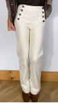 PANTALON GIONO ÉCRU