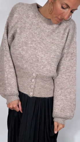 PULL ALICIA TAUPE PULL ALICIA TAUPE