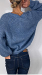 GILET GANDON ROSE