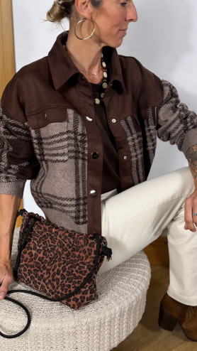 VESTE MAXIME CARREAUX