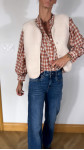 GILET HERMAN BLANC