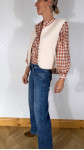 GILET HERMAN BLANC