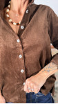 SUR CHEMISE BROWN