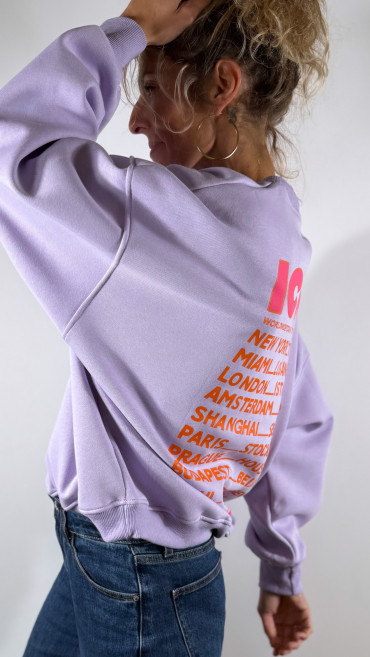 SWEAT ICONIC LILA