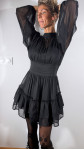 ROBE BERTHE NOIRE