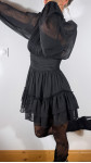 ROBE BERTHE NOIRE