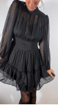 ROBE BERTHE NOIRE