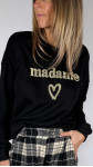 SWEAT MADAME NOIR