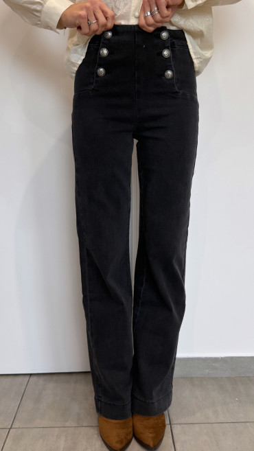 JEANS BONY NOIR