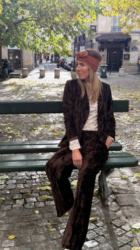 PANTALON JASPER VELOURS