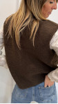 GILET ORELSA CHOCOLAT