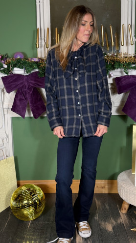 CHEMISE MARIANNE MARRON