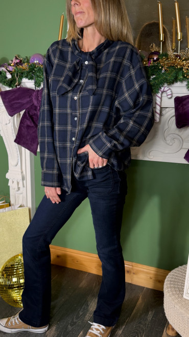 CHEMISE MARIANNE MARRON