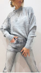 PULL SOULEIMA GRIS