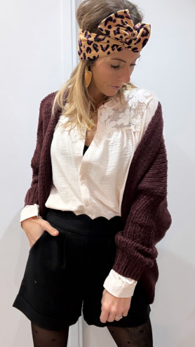 CHEMISE MALIANNE ÉCRUE