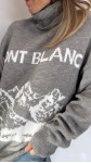PULL MONT BLANC GRIS