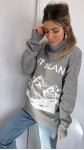 PULL MONT BLANC GRIS
