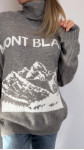 PULL MONT BLANC GRIS