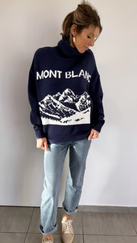 PULL MONT BLANC MARINE