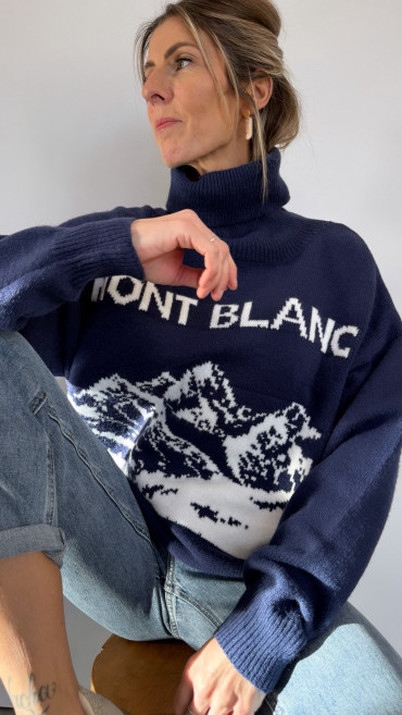 PULL MONT BLANC MARINE
