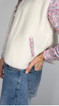 GILET ANOUK ÉCRU