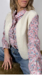 GILET ANOUK ÉCRU