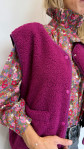 GILET MILEE FUSHIA